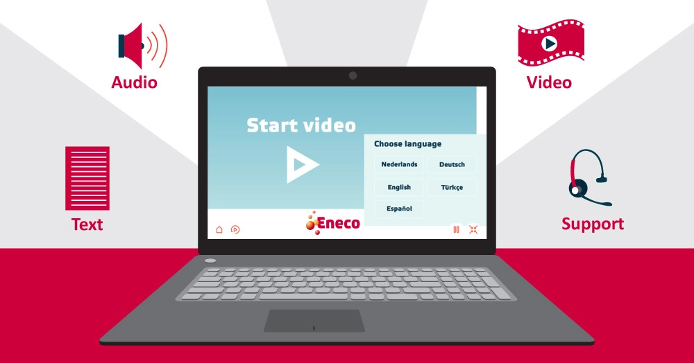 Interactive video is the best dunning tool for reaching multilingual audiences