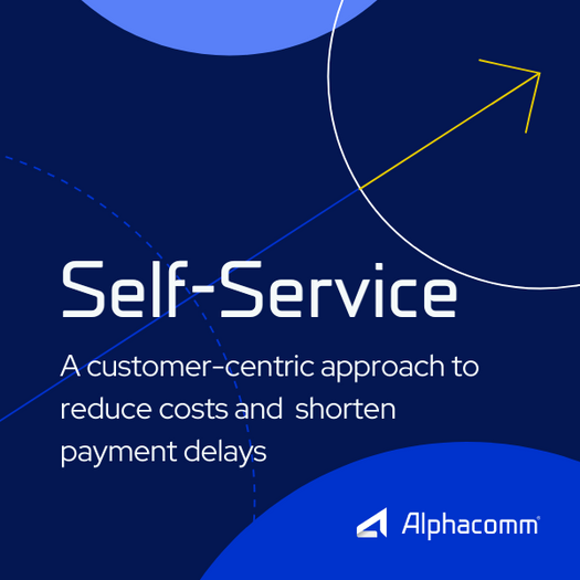 self-service: customer-centric approach to shorten payment delays